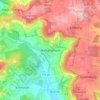 Walkersbrunn topographic map, elevation, terrain
