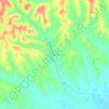 Fubine Monferrato topographic map, elevation, terrain