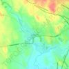 Galgorm topographic map, elevation, terrain