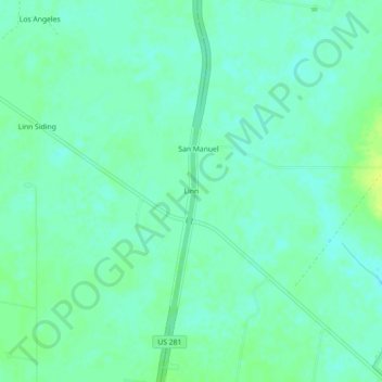 Linn topographic map, elevation, terrain