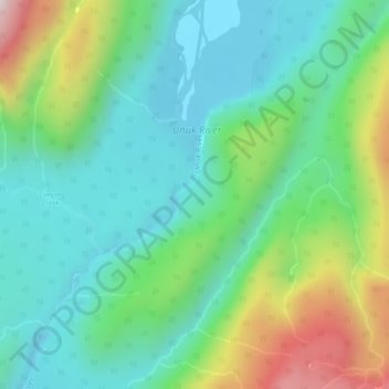 Third Canyon topographic map, elevation, terrain
