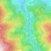 Onach - Onies topographic map, elevation, terrain