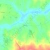 Barbecue topographic map, elevation, terrain