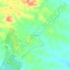 Tamarindo topographic map, elevation, terrain