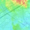 Boirargues topographic map, elevation, terrain