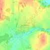 Christiansfeld topographic map, elevation, terrain