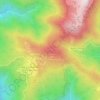 Monte San Lorenzo topographic map, elevation, terrain