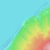 Freda topographic map, elevation, terrain
