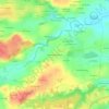Le Breil Monbusson topographic map, elevation, terrain
