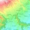 Kaliangkrik topographic map, elevation, terrain