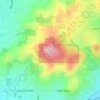 Dictionary Hill topographic map, elevation, terrain