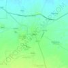 Pilani topographic map, elevation, terrain