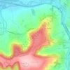 Selsley Common topographic map, elevation, terrain