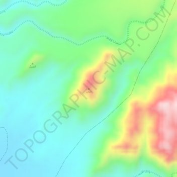 الباب topographic map, elevation, terrain