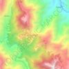 Dalipey topographic map, elevation, terrain
