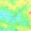 Laigné topographic map, elevation, terrain