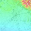 Udine topographic map, elevation, terrain