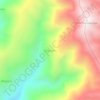 Ongulero topographic map, elevation, terrain
