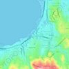 Sario Tumpaan topographic map, elevation, terrain