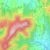Colle Ameno topographic map, elevation, terrain