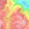 Les Hauts Champs Busnout topographic map, elevation, terrain