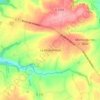 Le Mesnil-Hue topographic map, elevation, terrain