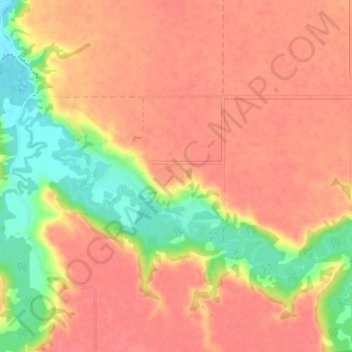 Deer Valley topographic map, elevation, terrain