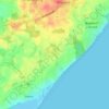 Brodau topographic map, elevation, terrain