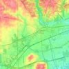 Newark topographic map, elevation, terrain