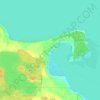 Saint James topographic map, elevation, terrain