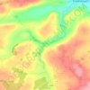 Bealnablath topographic map, elevation, terrain
