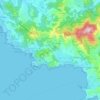 Pozzuolo topographic map, elevation, terrain