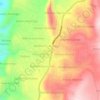 Westland topographic map, elevation, terrain