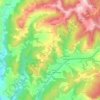 Costa topographic map, elevation, terrain
