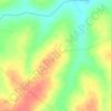 Tafa topographic map, elevation, terrain