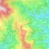 Saint-Clair topographic map, elevation, terrain