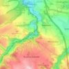 Weesenstein topographic map, elevation, terrain