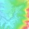 Les Ours topographic map, elevation, terrain