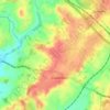 Lye Green topographic map, elevation, terrain