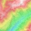 Morensto topographic map, elevation, terrain
