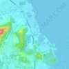 Ban Sa Pam topographic map, elevation, terrain