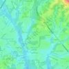 Northwood Hills topographic map, elevation, terrain