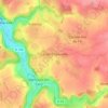Le Petit Veauville topographic map, elevation, terrain