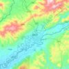 Ruili topographic map, elevation, terrain