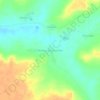 Guinguinéo topographic map, elevation, terrain