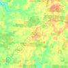 El Pintado topographic map, elevation, terrain