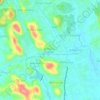 Ballapitiya West topographic map, elevation, terrain