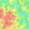 La Noé Violin topographic map, elevation, terrain