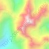 Uco topographic map, elevation, terrain