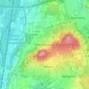 Malschenberg topographic map, elevation, terrain